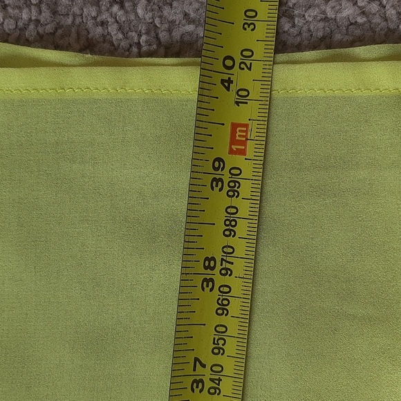 Women's Chic by Jacob Maxi Bright Yellow Ombre Fairy Skirt Size 00 - Picture 11 of 12